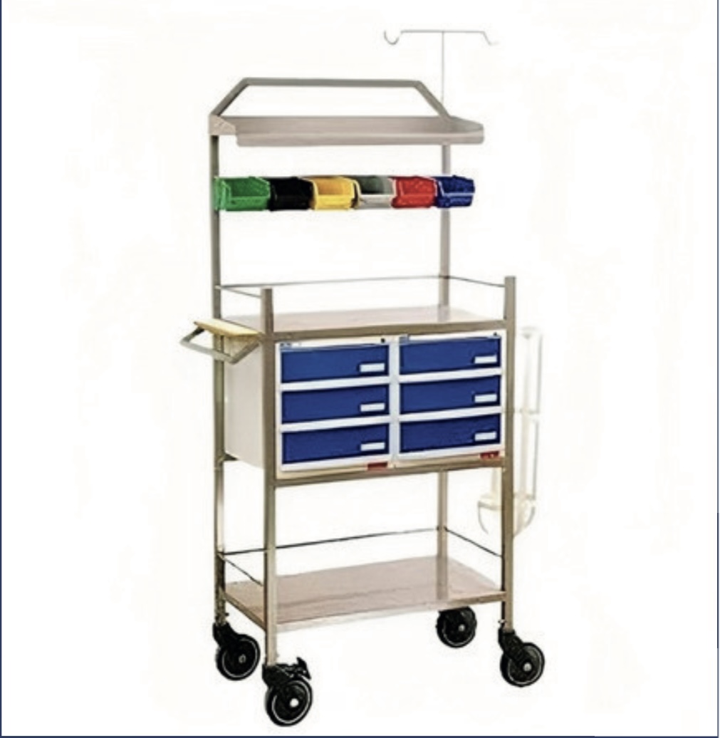 Crash Cart — Scanda Enterprises, medical supplies Moosapet Hyderabad
